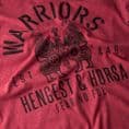 Warriors -  Hengest and Horsa Anglo-Saxon t-shirt - red
